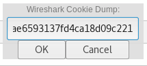 VM Kali > Récupérer la valeur du cookie de session