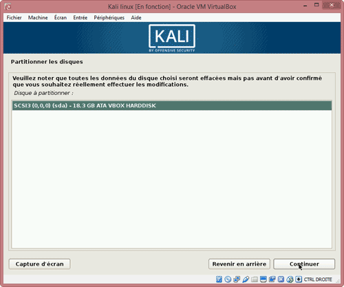 Partitionner les disques