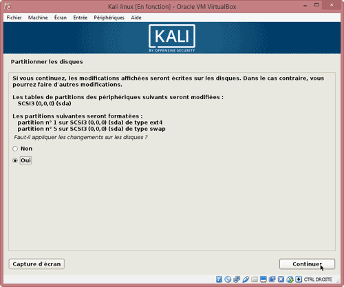 Partitionner les disques