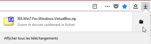 Téléchargement de Windows 7