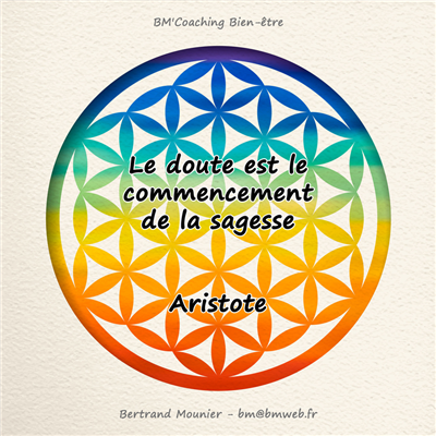 Le doute est le commencement de la sagesse — Aristote